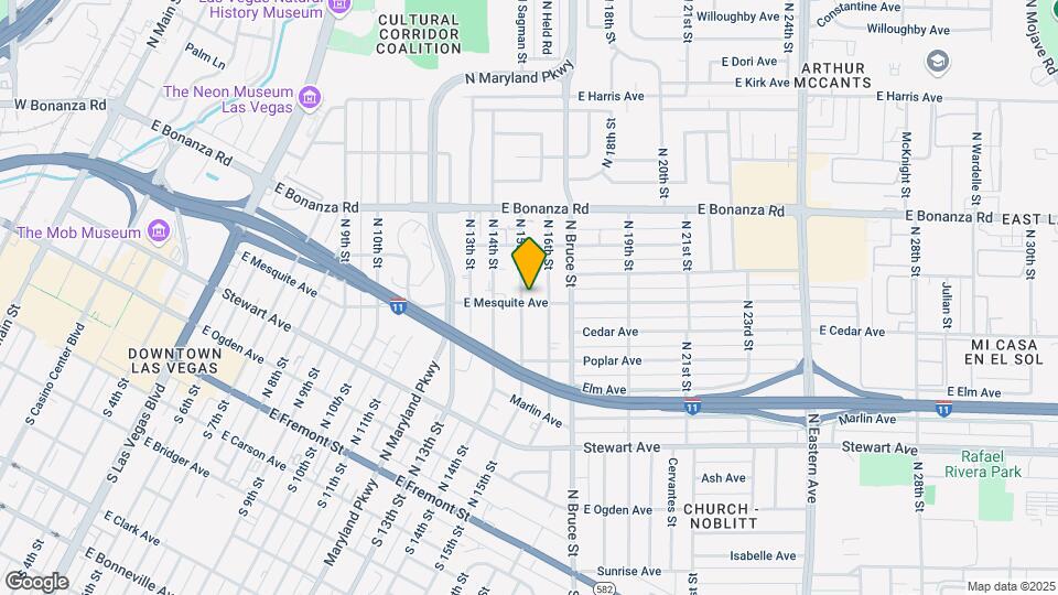 400 N 15th St Map and Location Details