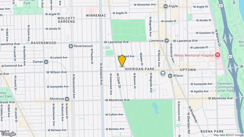 4608 N Dover St, Unit 2C Map and Location Details