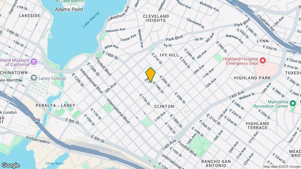 1829 8th Ave Mapa y Detalles de la Ubicación