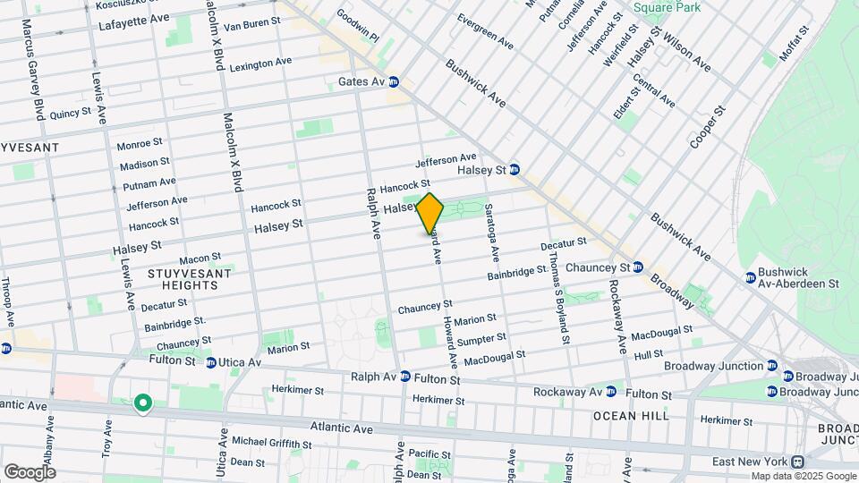 645 Macdonough St Map and Location Details