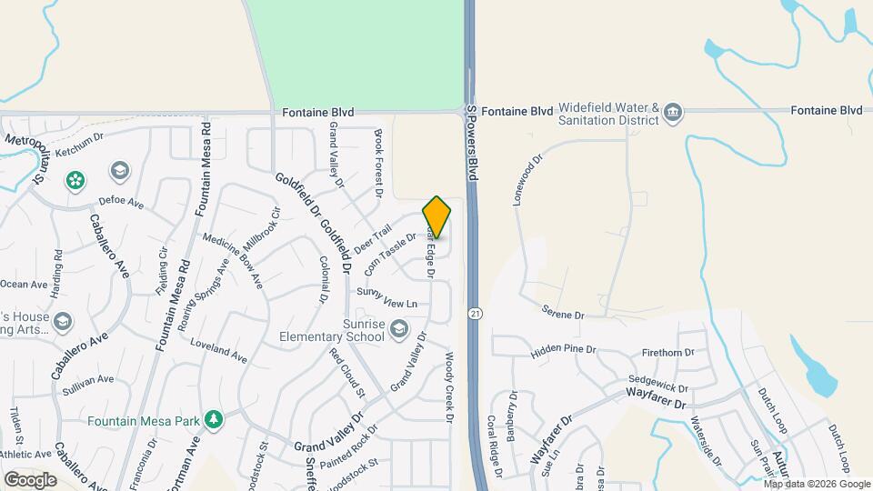 6855 Cedar Edge Dr Mapa y Detalles de la Ubicación