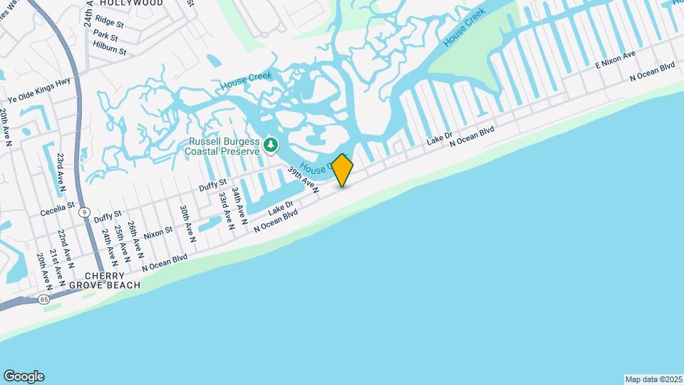 4000 N Ocean Blvd Map and Location Details