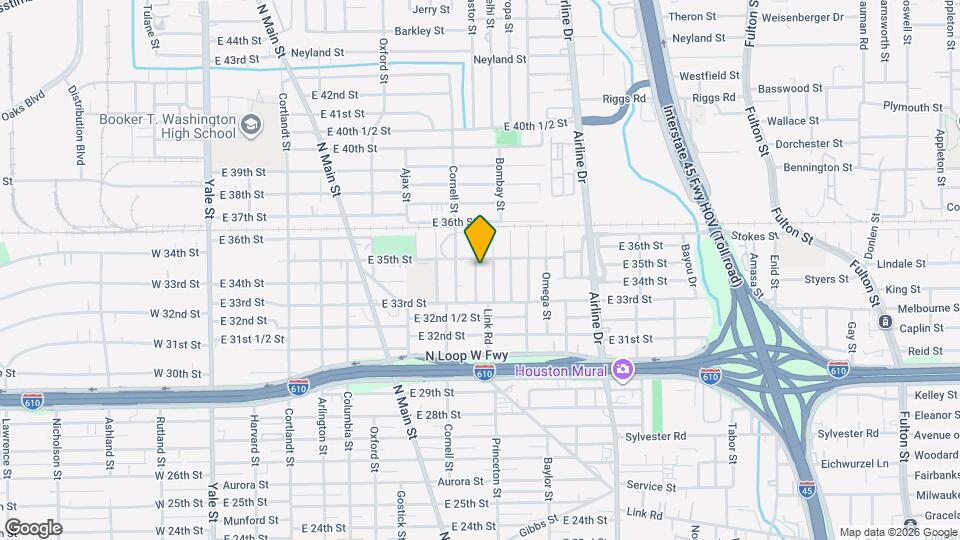 3404 Castor St Map and Location Details