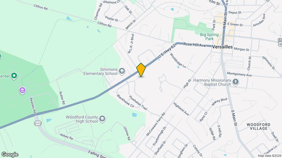 523 Tecumseh Trail Map and Location Details