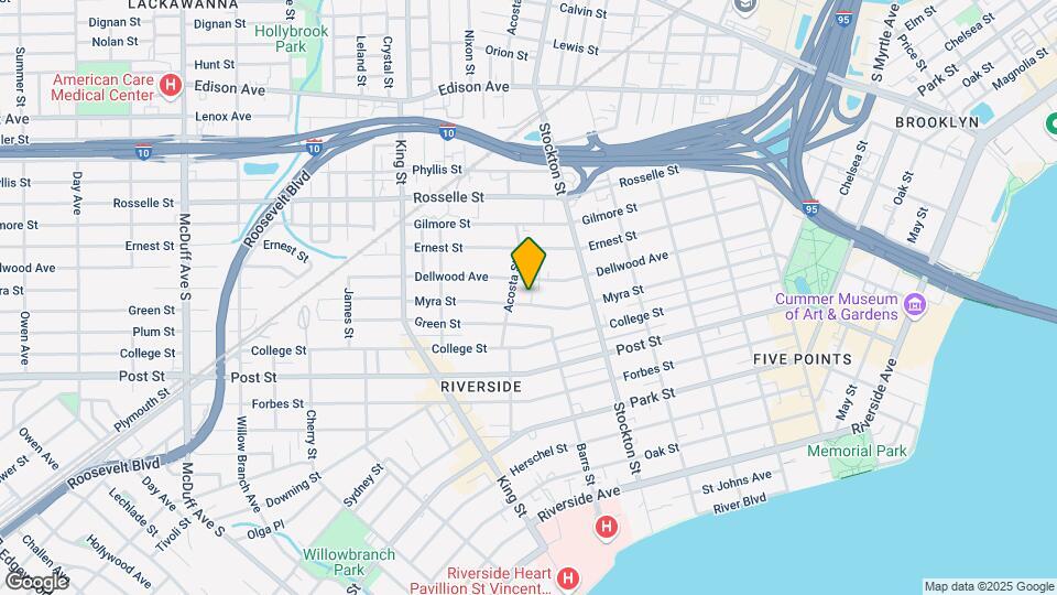 2575 Myra St Map and Location Details
