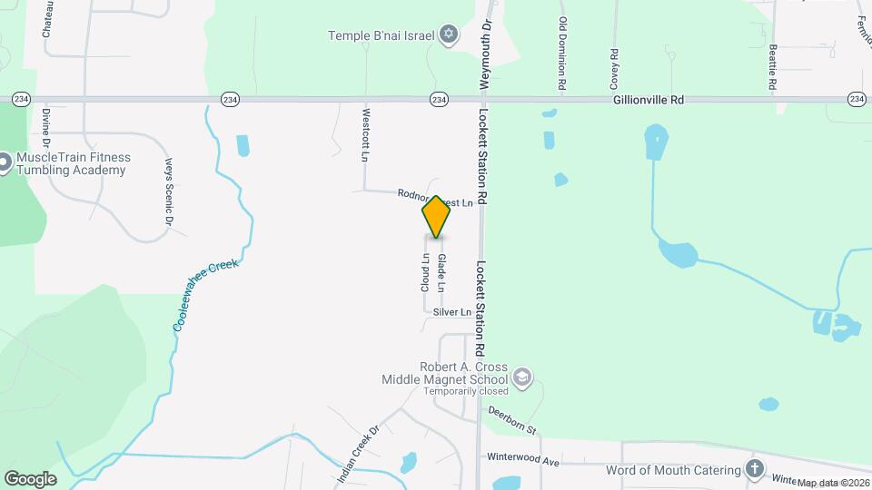 203 Glade Ln Map and Location Details