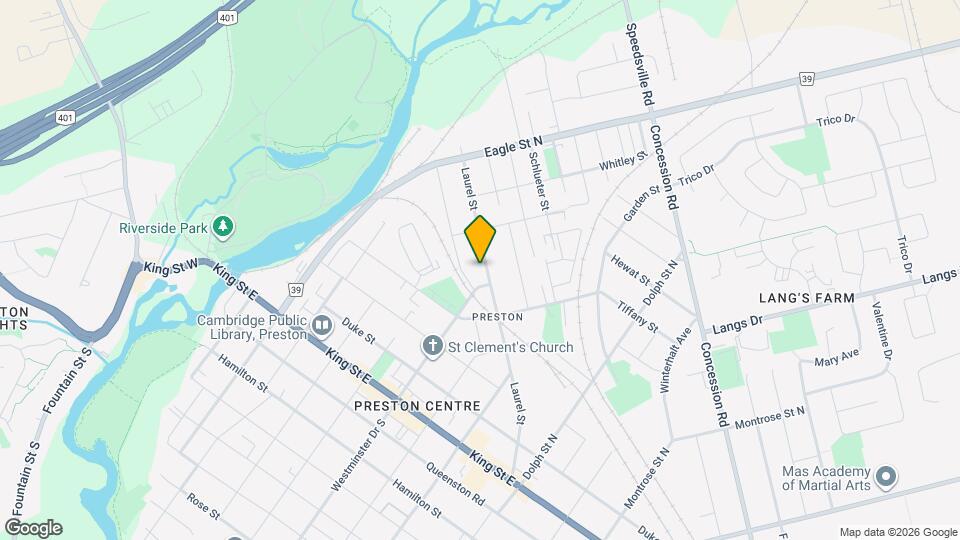 374 Laurel St Map and Location Details