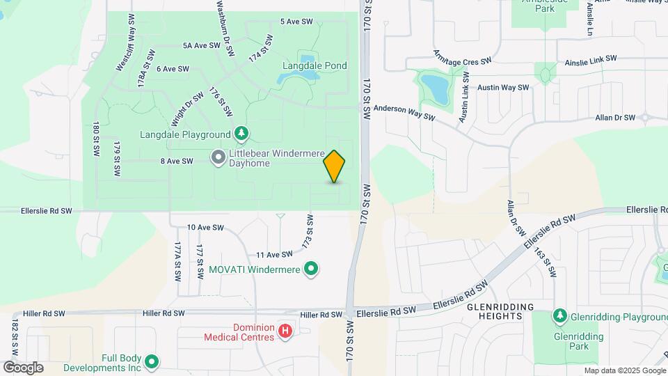 17215-17219 9 Avenue Southwest Map and Location Details