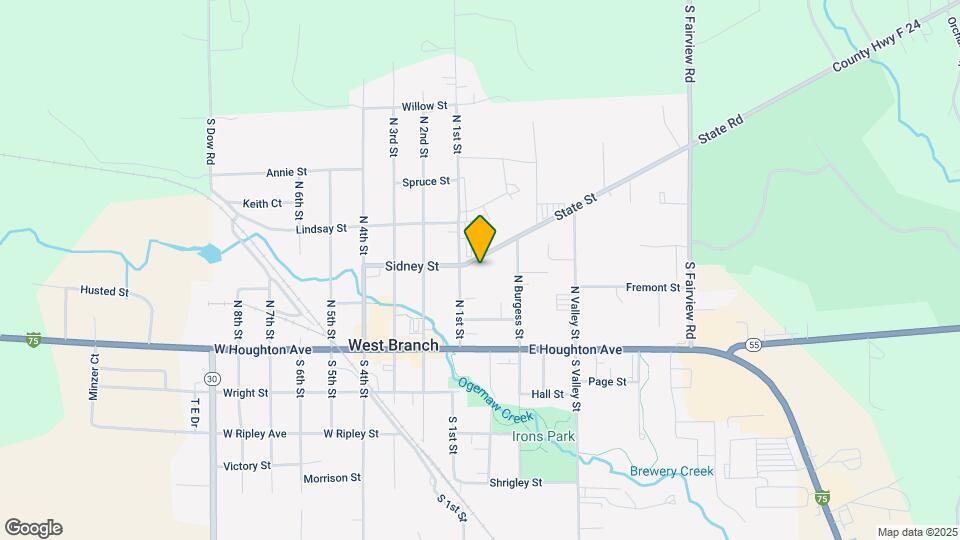 Ogemaw Hills Apartments Map and Location Details