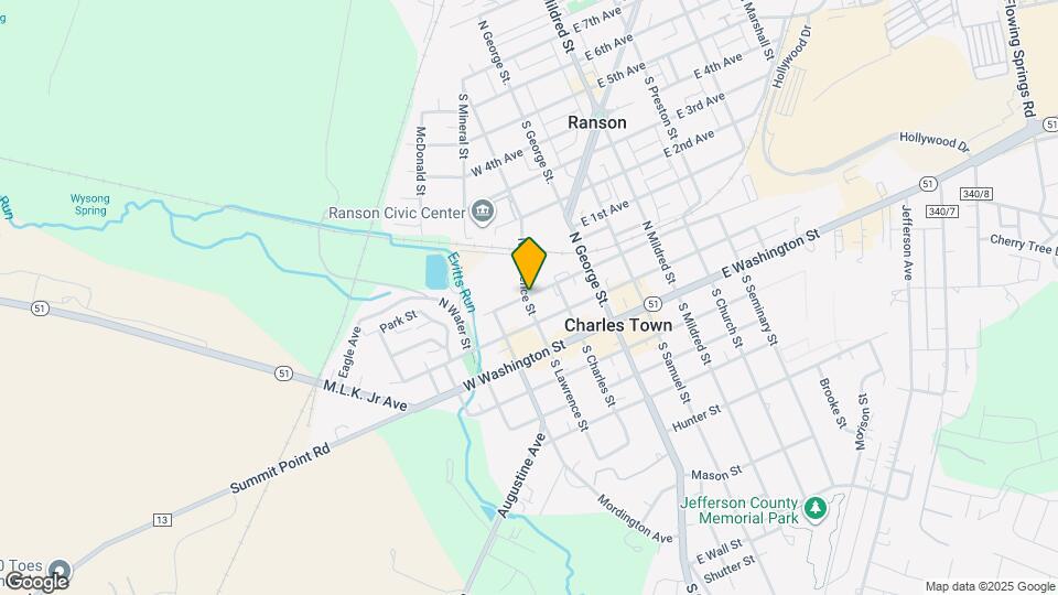 219 N Lawrence St Map and Location Details