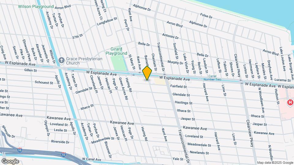 5105 Fairfield St Mapa y Detalles de la Ubicación