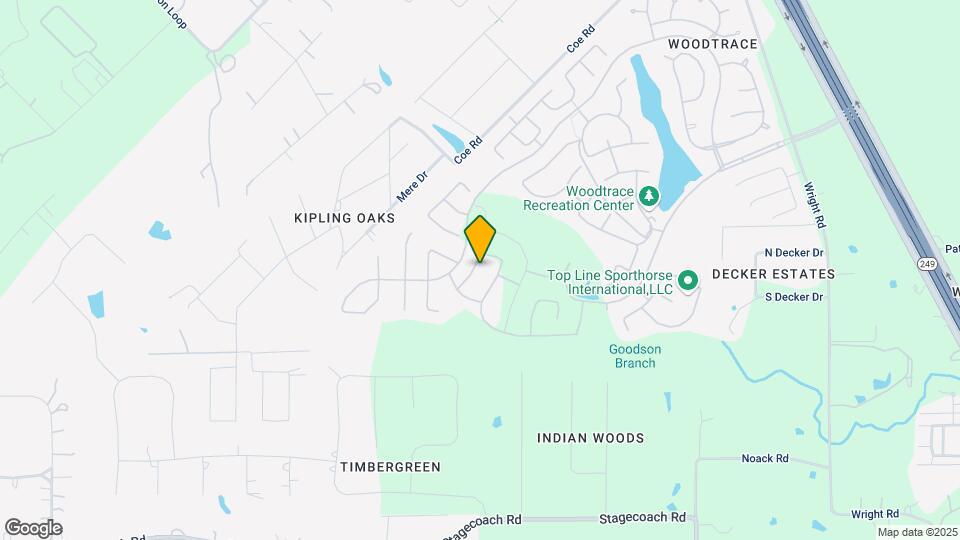 1215 Tallow Park Ln Map and Location Details
