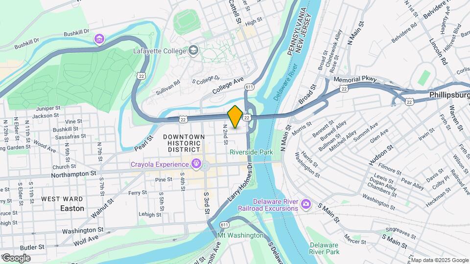 135 Spring Garden St Map and Location Details