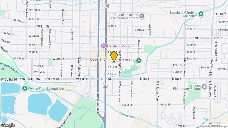 348 N Jefferson Ave Map and Location Details