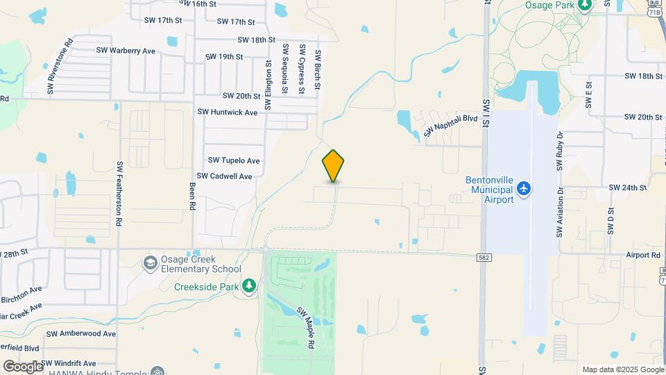 1705 SW Casuarina Dr Map and Location Details