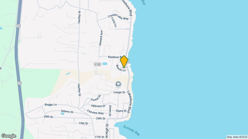 2301 Beach Ln Map and Location Details