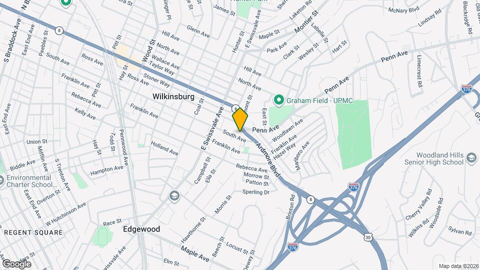 1155 South Ave Mapa y Detalles de la Ubicación