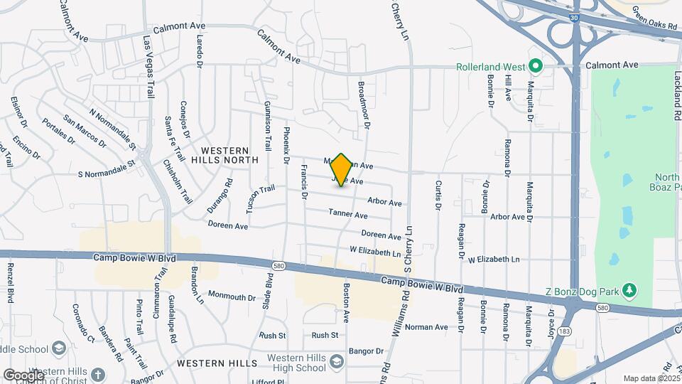 8112 Arbor Ave Map and Location Details