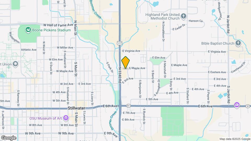 218 S Hartford St Map and Location Details