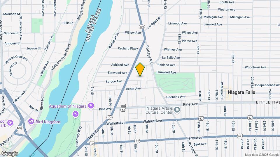 748 Spruce Ave, Unit UPPER Map and Location Details