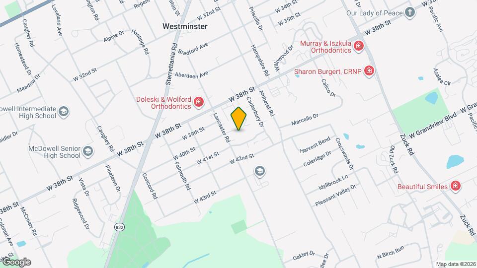 3169 W 40th St Mapa y Detalles de la Ubicación