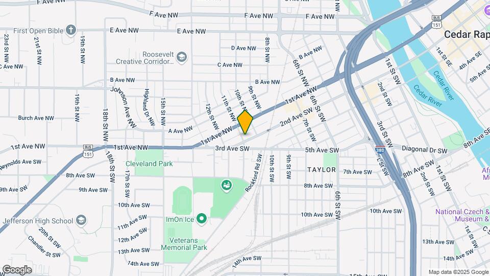 127 11th St SW Map and Location Details