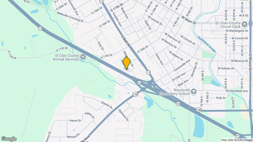 901 Peony Dr Map and Location Details