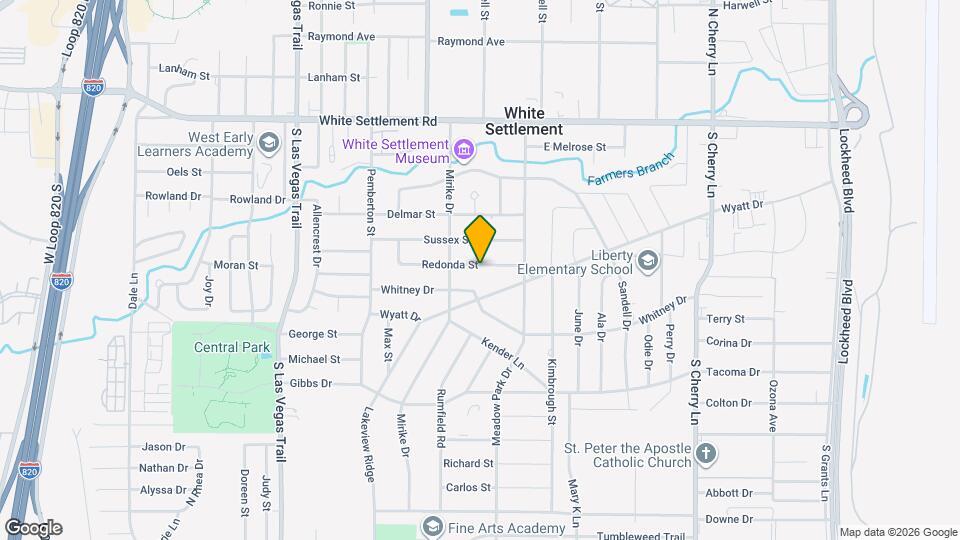 8317 Redonda St Map and Location Details