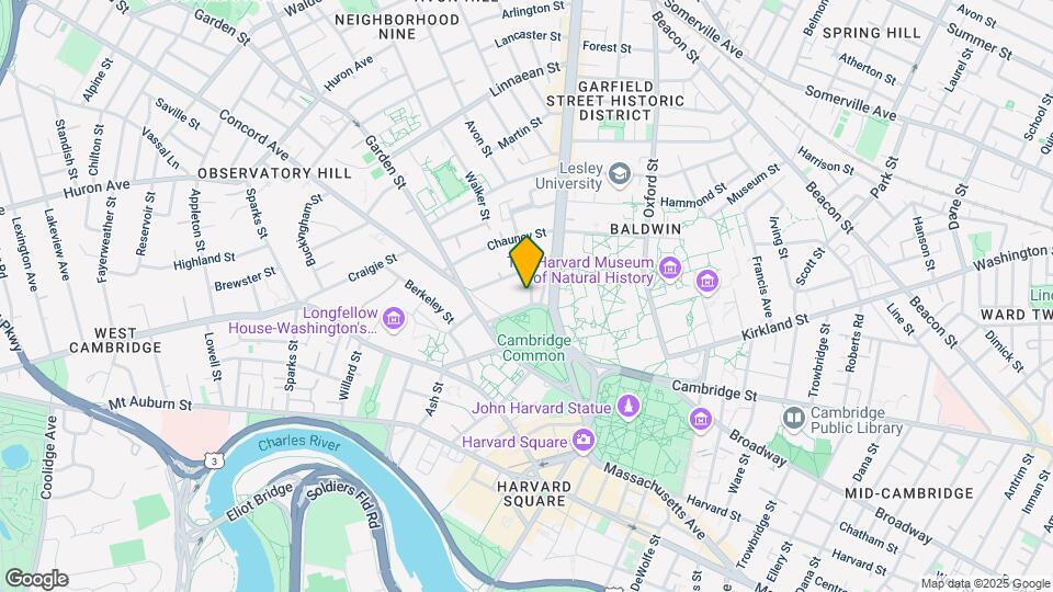 50 Follen St, Unit 207 Map and Location Details