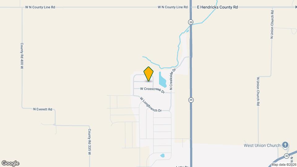 3053 W Meadowbend Ln Map and Location Details