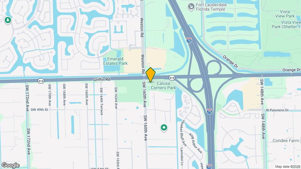 4600 SW 160th Ave Mapa y Detalles de la Ubicación