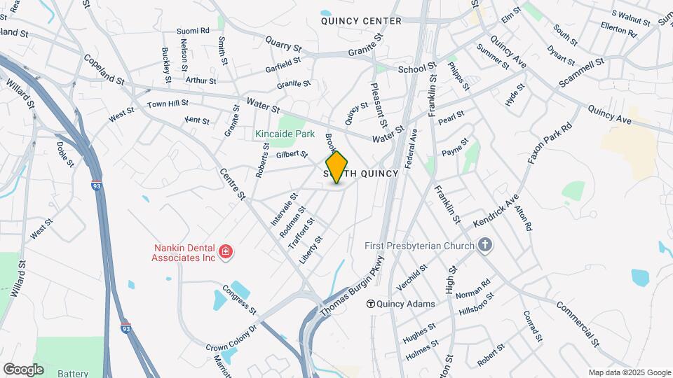 13 Brooks Ave Map and Location Details