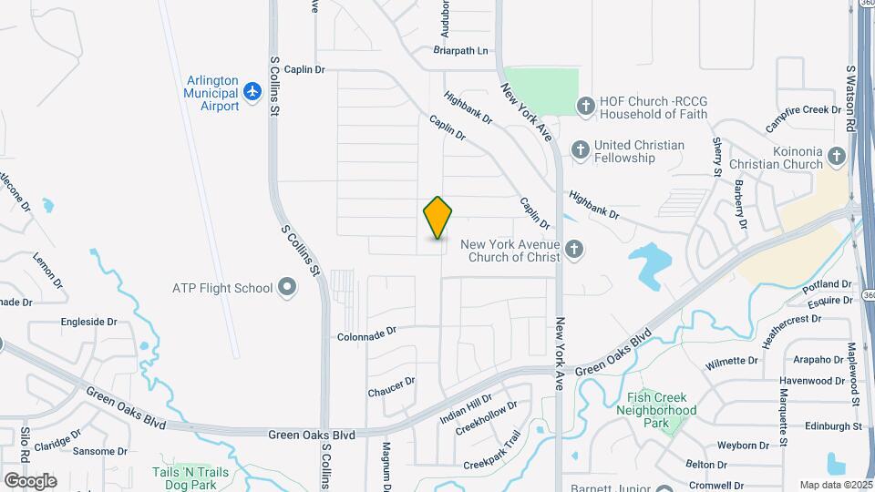 5212 Creek Valley Dr Map and Location Details