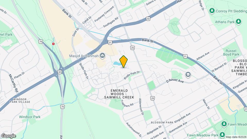 2759 Carousel Crescent Map and Location Details