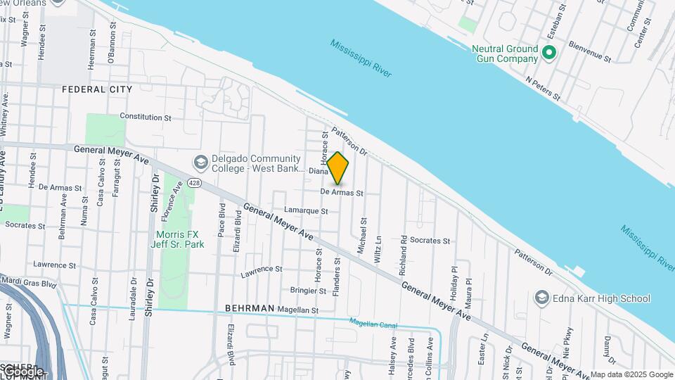 3336 De Armas St Mapa y Detalles de la Ubicación