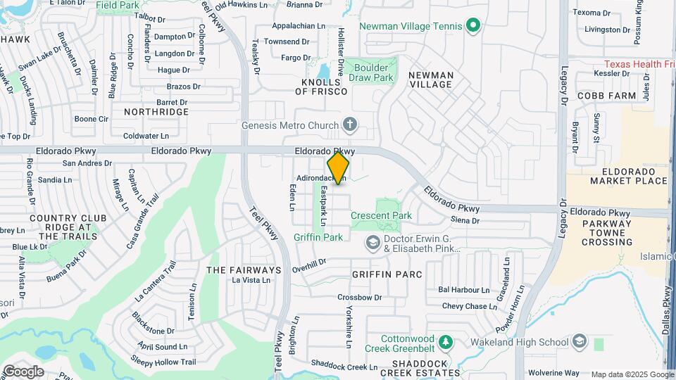 3418 Oakleigh Ln Map and Location Details