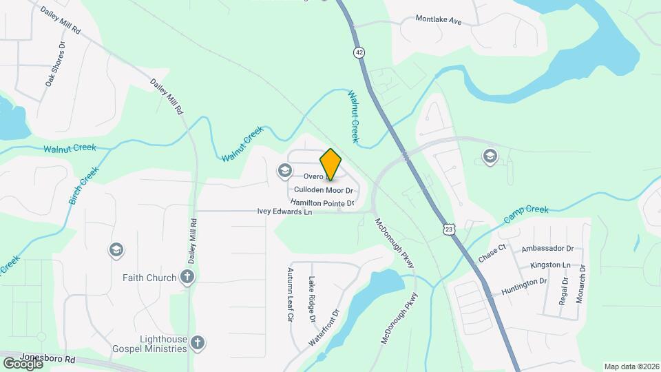 449 Culloden Moor Dr Map and Location Details