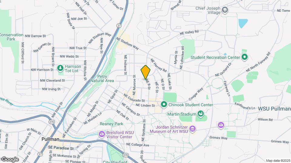 935 NE B St Mapa y Detalles de la Ubicación