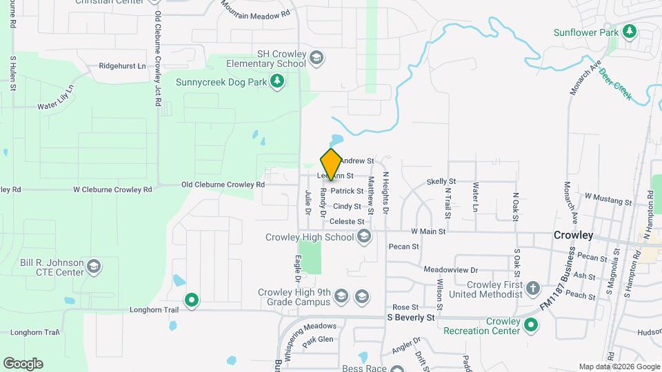 1216 Patrick St Map and Location Details