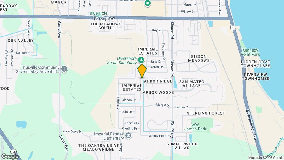 520 L M Davey Ln Map and Location Details