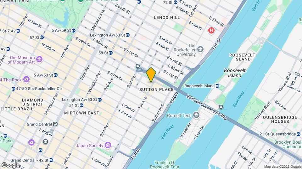 1069 1st Ave. Map and Location Details