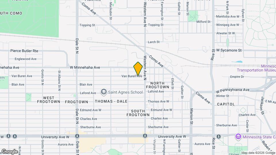 400 Van Buren Ave Mapa y Detalles de la Ubicación