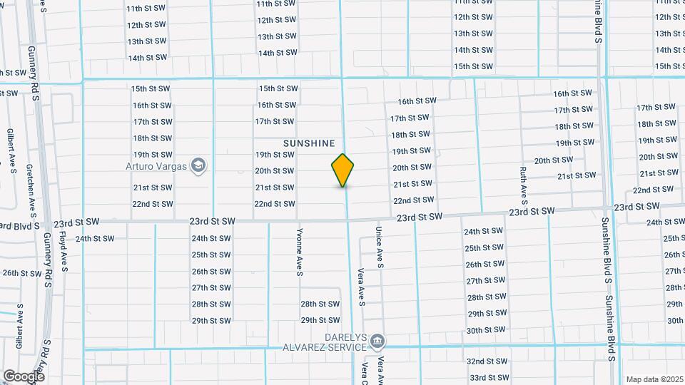 3701 21st St SW Map and Location Details