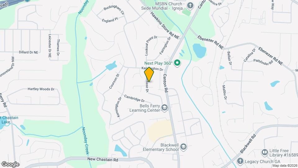 3776 Westchase Dr Map and Location Details