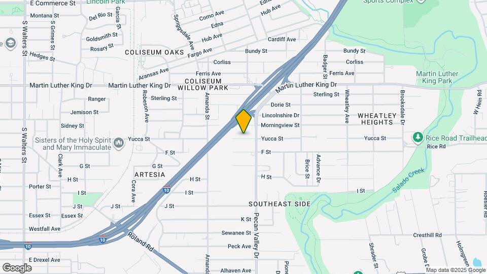 775 Yucca St Map and Location Details