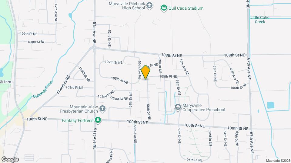 10504 56th Dr NE Mapa y Detalles de la Ubicación