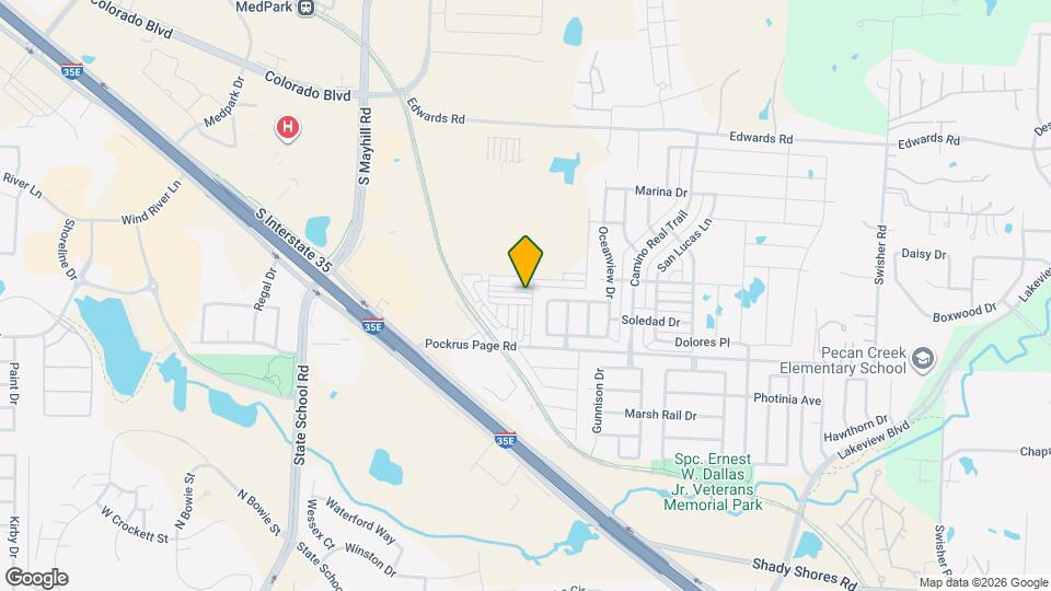 4717 Pantheon Wy Map and Location Details