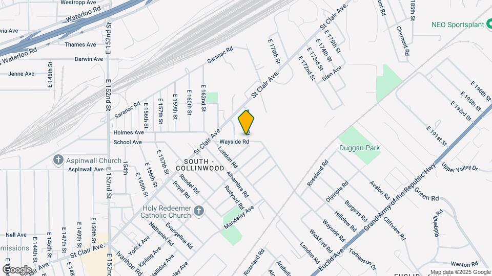 837 Wayside Rd Map and Location Details