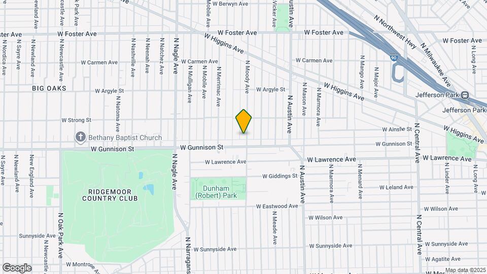 4818 N Moody Ave, Unit Garden Unit Mapa y Detalles de la Ubicación