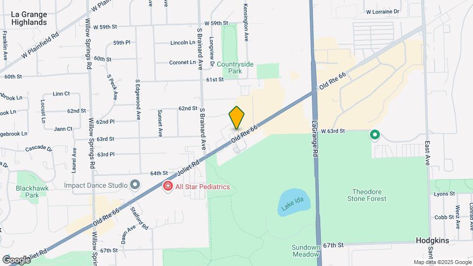 6305 Joliet Rd Map and Location Details